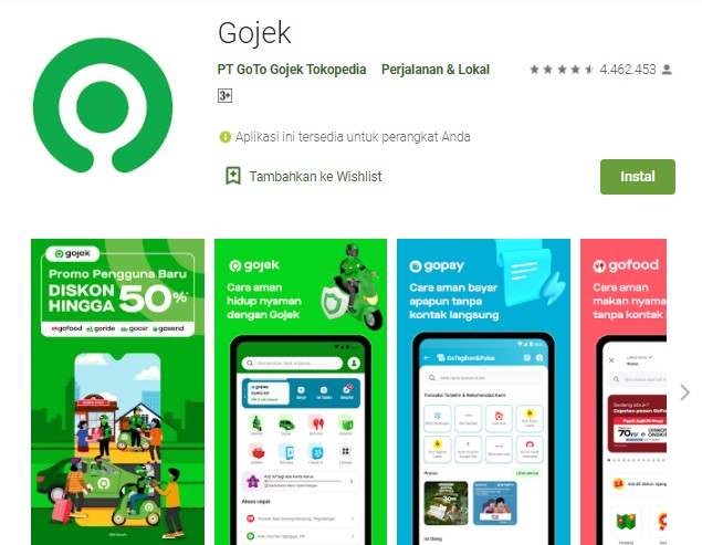 Gojek Gopay