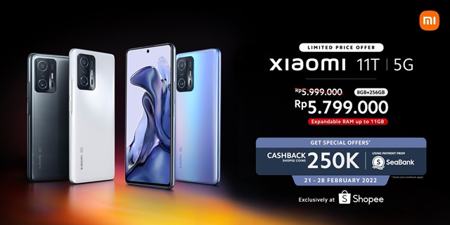 Poster Diskon HP Xiaomi 11T