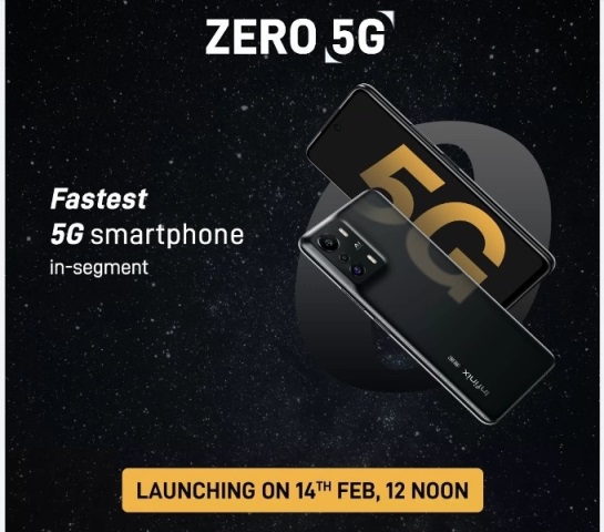 Poster peluncuran Infinix Zero 5G