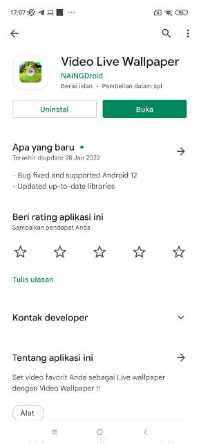 Video Live Wallpaper