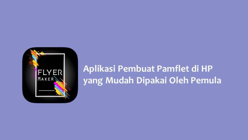 Aplikasi Pembuat Pamflet