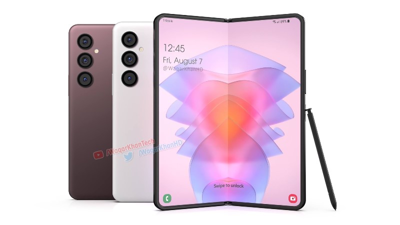 Desain Samsung Galaxy Z Fold 4