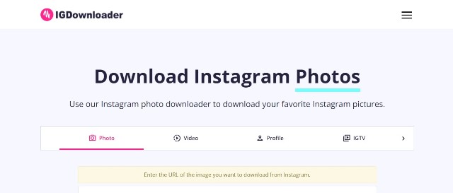 IGDownloader Situs Download Video Instagram