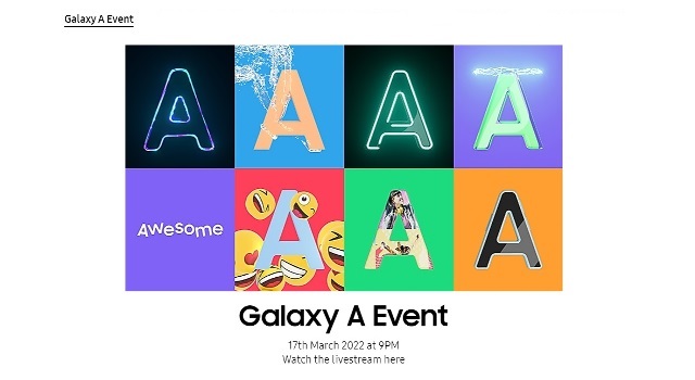 Jadwal Galaxy A Series event