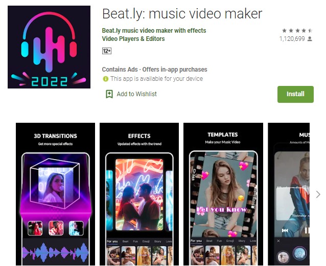 Beat.ly Aplikasi Edit Video Jedag Jedug
