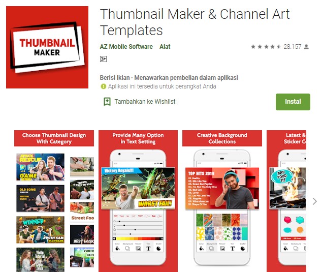 Thumbnail Maker Channel Art Templates