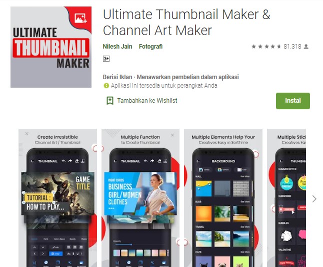 Ultimate Thumbnail Maker Channel Art Maker