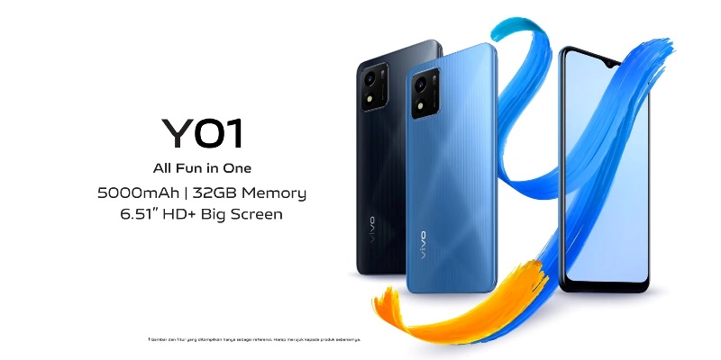 Harga Ramah di Kantong, Vivo Y01 Diam-diam Rilis di Indonesia