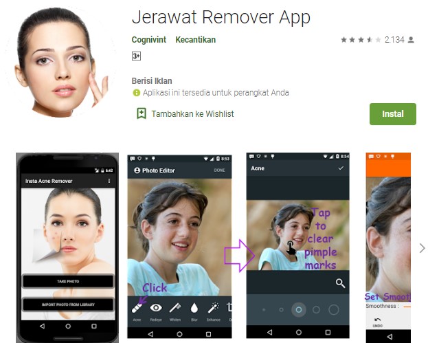 Jerawat Remover App