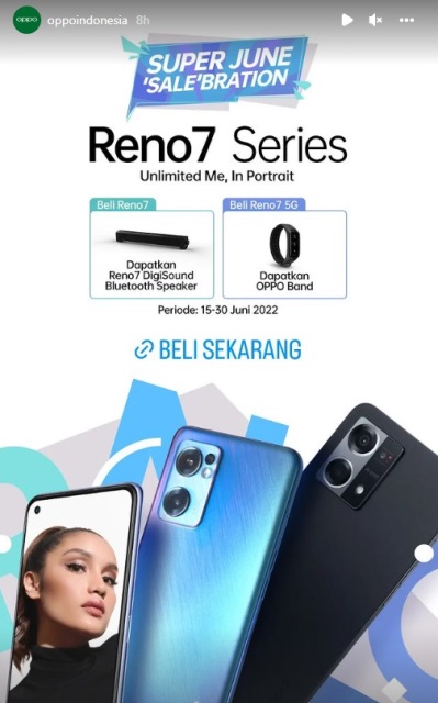 Promo Oppo Reno7 Series Promo Oppo Reno7 Series
