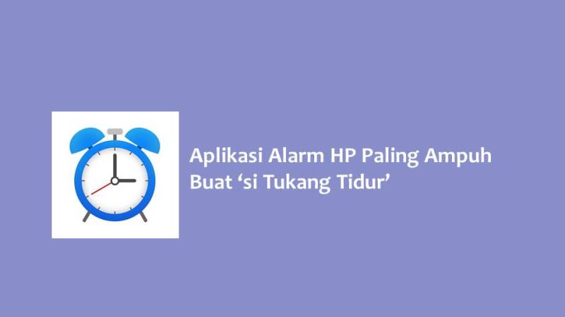 Aplikasi Alarm