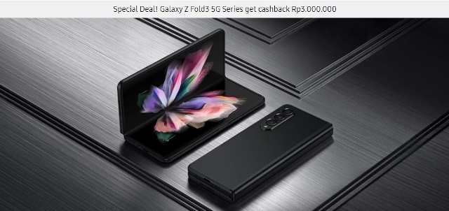 Cashback Samsung Galaxy Z Fold3