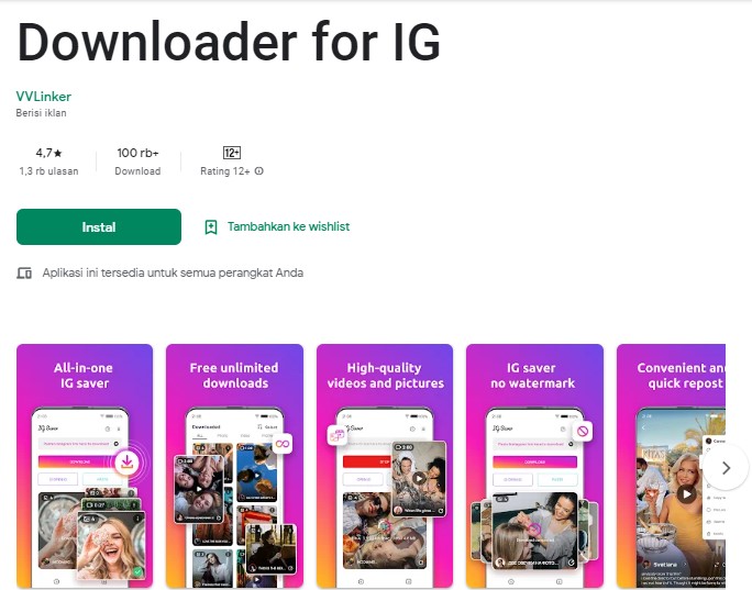 Downloader for IG