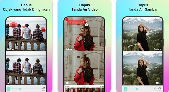 Hapus tanda air perbaiki Hapus tanda air perbaiki