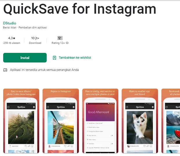 Quicksave Aplikasi Download Reels Instagram