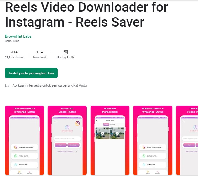 Reels Video Downloader for Instagram Reels Saver
