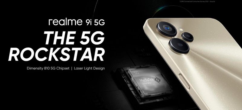 Realme 9i versi 5G Bakal Meluncur di Tanggal Ini