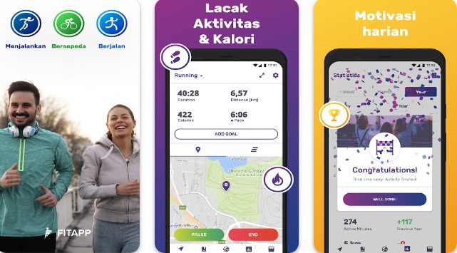 FITAPP Aplikasi Penghitung Jarak Lari