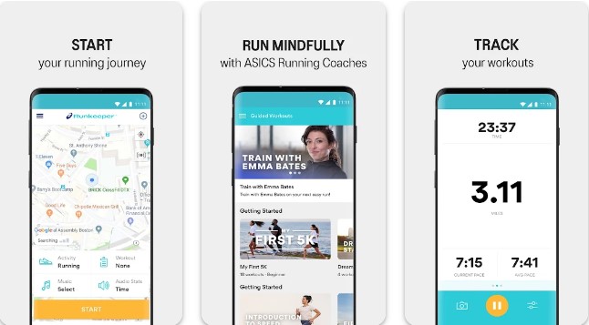 Runkeeper Aplikasi Penghitung Jarak Lari