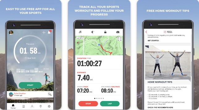 Sports Tracker Running Cycling