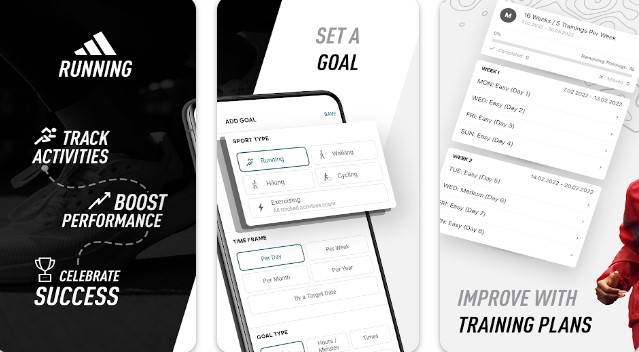 adidas Running Tracker Run App