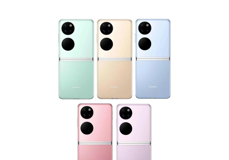 Jelang Peluncuran, Desain Huawei P50 Pocket S Bocor