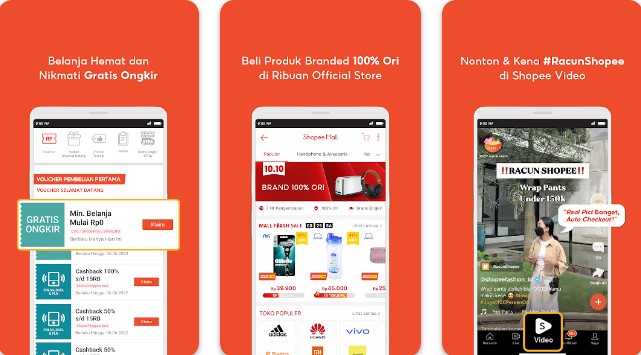 Shopee - aplikasi bayar listrik