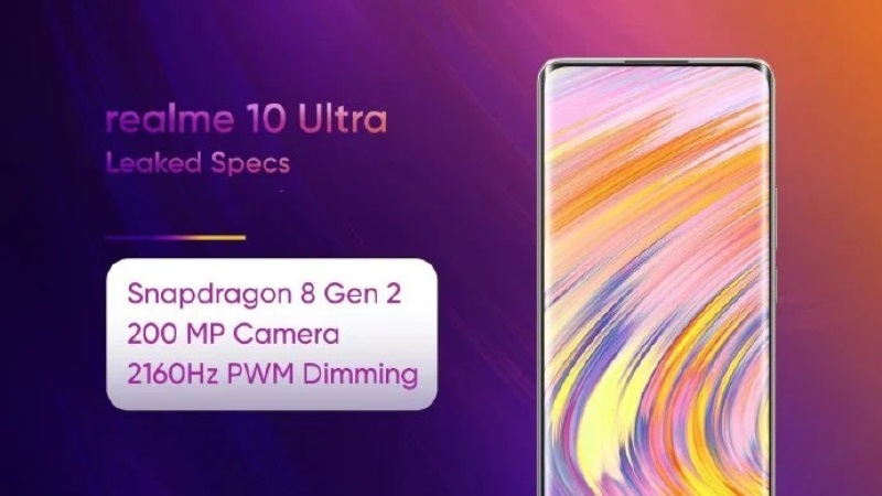 Poster Realme 10 Ultra Beredar, Usung Kamera 200MP dan Snapdragon 8 Gen 2