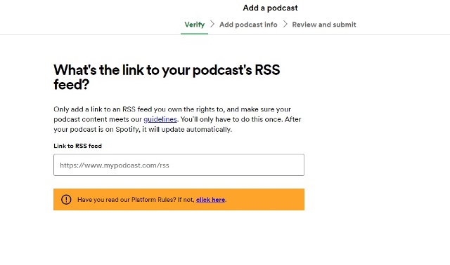 Podcast RSS