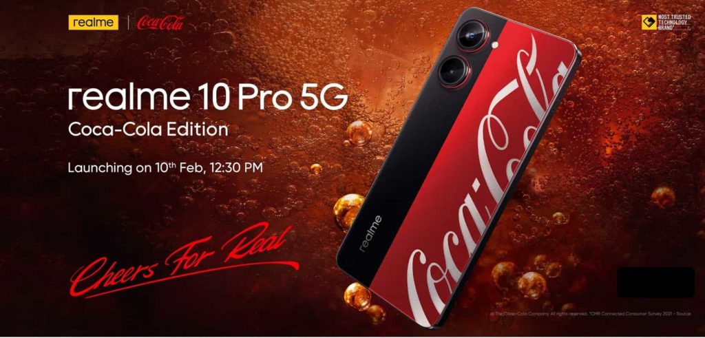 Realme 10 Pro 5G Coca-Cola Edition Bakal Rilis di Tanggal Ini