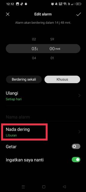 nada dering