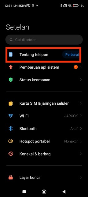 Tentang telepon