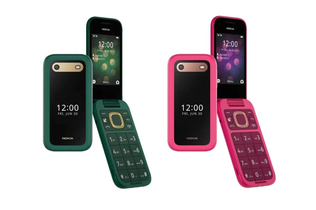 HP Lipat Nokia 2660 Flip Meluncur dengan Varian Warna Baru yang Fresh