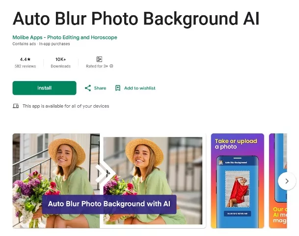 Auto Blur Photo AI Auto Blur Photo AI