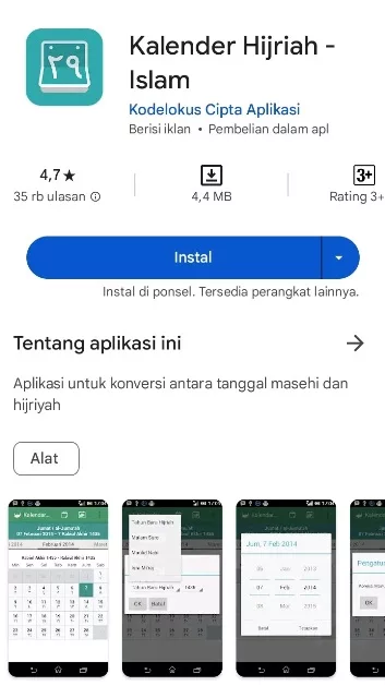 Kalender Hijriah Islam Kalender Hijriah Islam