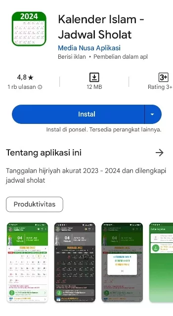 Kalender Islam jadwal sholat Kalender Islam jadwal sholat