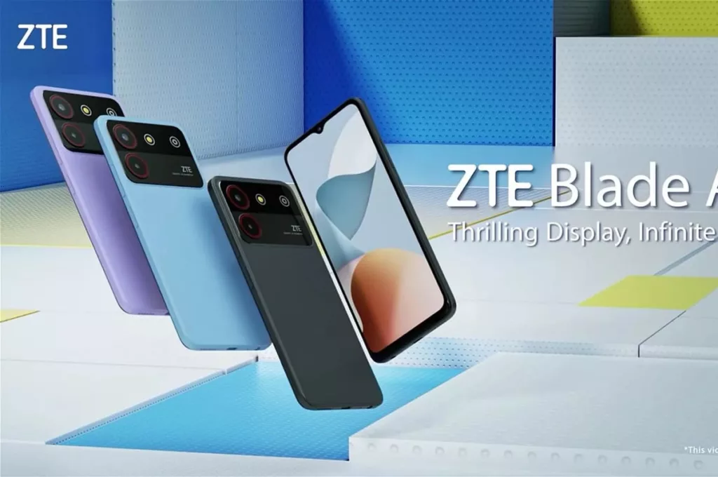 render ZTE Blade A54