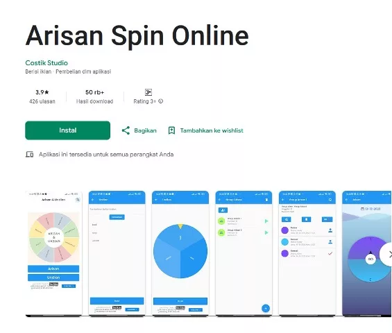 Arisan Spin Online