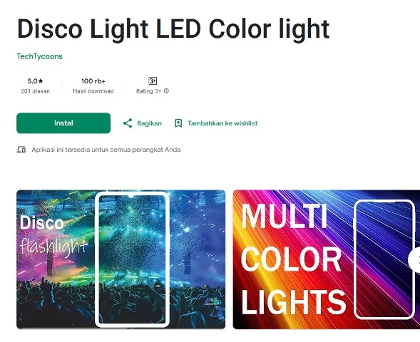 Disco Light LED Color light