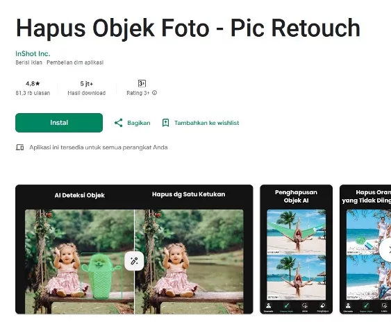 Hapus Objek Foto Hapus Objek Foto