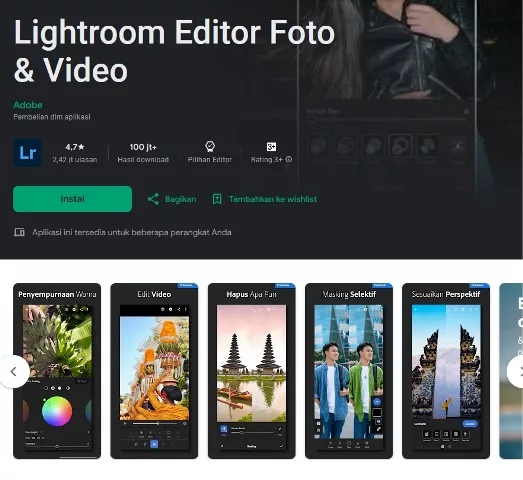 Lightroom Editor Foto & Video Lightroom Editor Foto & Video