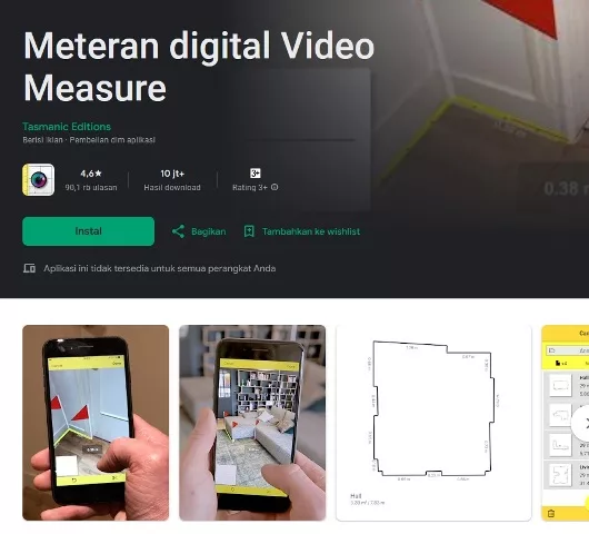 Meteran digital Video Measure