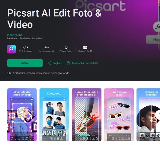 PicsArt AI Edit Foto & Video PicsArt AI Edit Foto & Video
