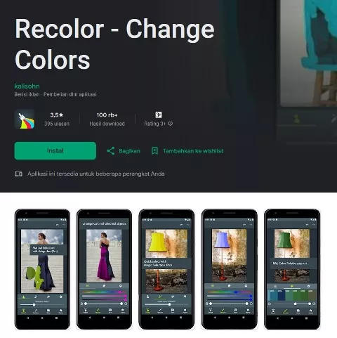 Recolor Change Colors Recolor Change Colors