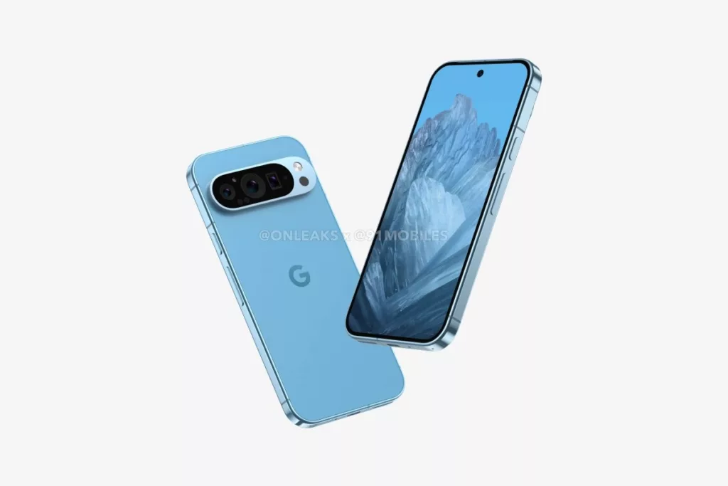 Render Google Pixel 9