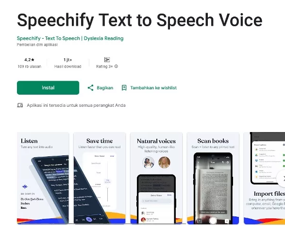 Speechify Text to Speech Voice