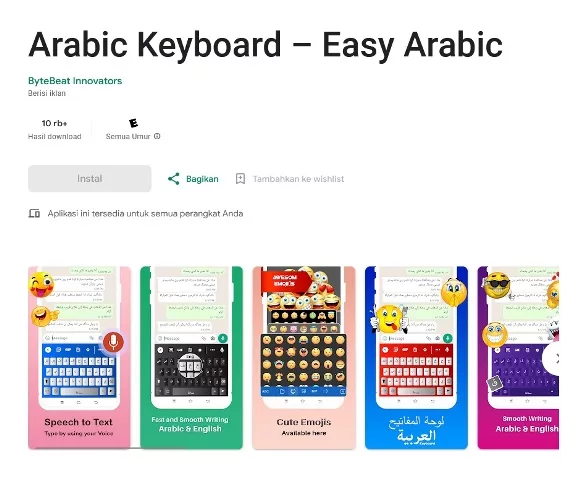 Arabic Keyboard Easy Arabic