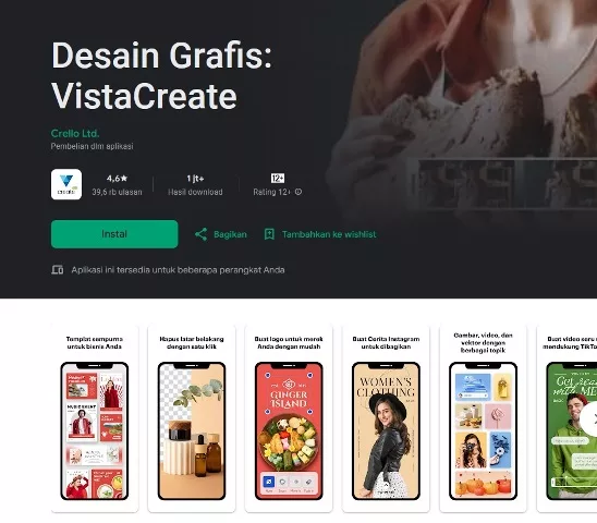 Desain Grafis VistaCreate