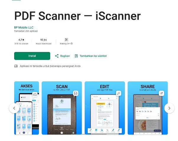 PDF Scanner iScanner