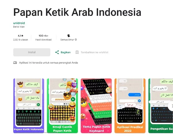 Papan Ketik Arab Indonesia